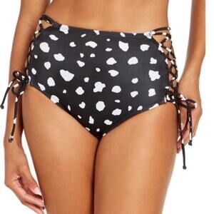 Sundazed COW Spot Stella High Waist Swim Bottom